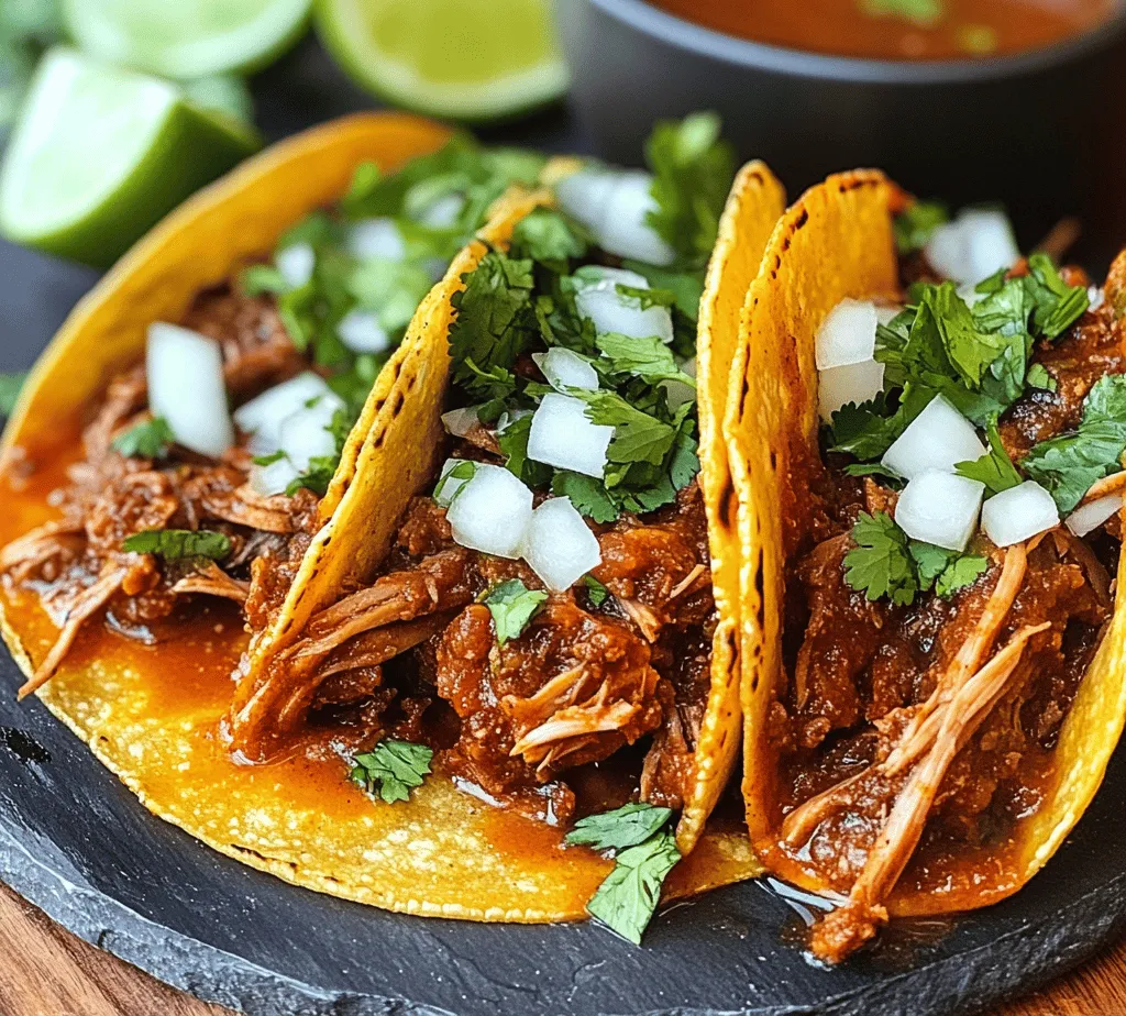 Birria tacos are more than just a meal; they represent a rich tapestry of cultural heritage, tradition, and community found deeply rooted in Mexican cuisine. Originating from the state of Jalisco, these savory delights consist of tender meat, typically beef, slow-cooked in a robust and aromatic broth made from a medley of spices and dried chiles. This dish has garnered international attention for its unique flavor profile and tender texture, transforming it into a culinary sensation that has taken food enthusiasts by storm.