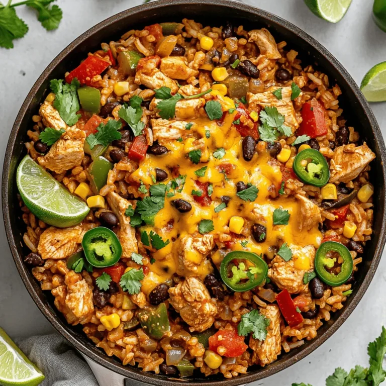 In today’s fast-paced world, finding meals that are both delicious and easy to prepare can feel like a daunting task. Enter the Chicken and Rice Taco Skillet, a delightful one-pan dish that perfectly combines convenience with flavor. This recipe is not only a time-saver but also a crowd-pleaser, making it an ideal choice for busy families and individuals looking to whip up a satisfying meal without the hassle of multiple pots and pans.