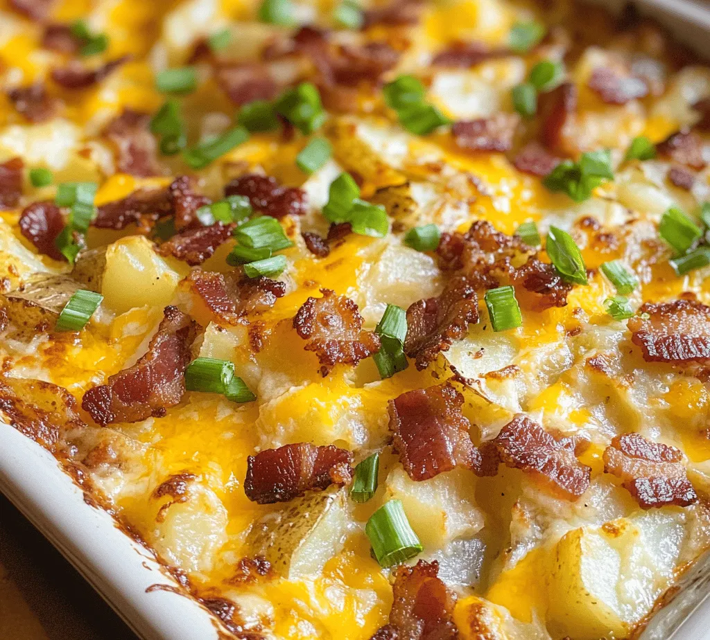 Breakfast is often heralded as the most important meal of the day, and for good reason. It sets the tone for our energy levels and mood, providing essential nutrients needed to kickstart our morning. Among the multitude of breakfast options, breakfast casseroles have gained immense popularity due to their versatility, ease of preparation, and ability to serve a crowd. Enter the Cheesy Bacon Potato Breakfast Casserole—a comforting, hearty dish that combines the rich flavors of bacon and cheese with the satisfying texture of potatoes. This casserole is not just a meal; it’s an experience that brings families and friends together at the breakfast table.