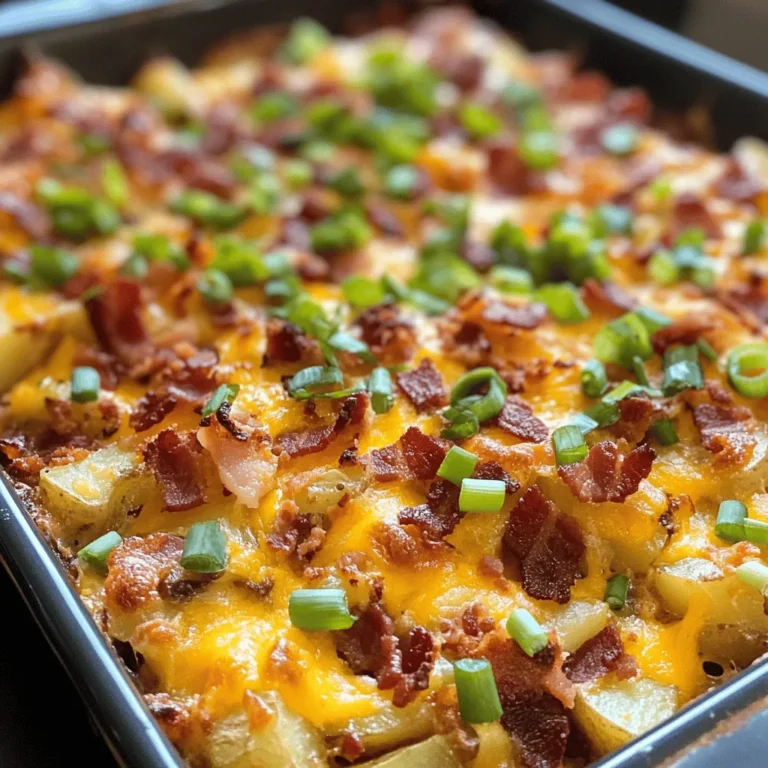 Breakfast is often heralded as the most important meal of the day, and for good reason. It sets the tone for our energy levels and mood, providing essential nutrients needed to kickstart our morning. Among the multitude of breakfast options, breakfast casseroles have gained immense popularity due to their versatility, ease of preparation, and ability to serve a crowd. Enter the Cheesy Bacon Potato Breakfast Casserole—a comforting, hearty dish that combines the rich flavors of bacon and cheese with the satisfying texture of potatoes. This casserole is not just a meal; it’s an experience that brings families and friends together at the breakfast table.