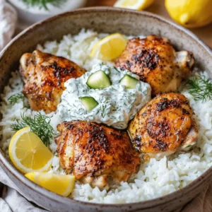 To fully appreciate the Dump-and-Bake Chicken Tzatziki with Rice, let’s delve into the main ingredients that bring this dish to life. Each component plays a crucial role in flavor, texture, and nutritional value.