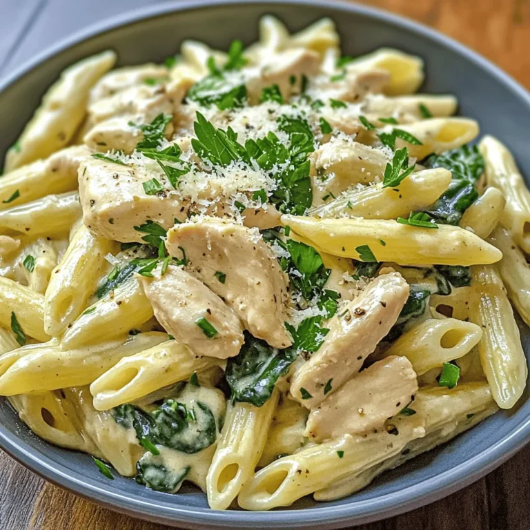 To truly appreciate the flavors of Creamy Garlic Parmesan Chicken Pasta, it’s essential to understand the role each ingredient plays in the dish. Here’s an overview of the core components that come together to create this delicious meal.