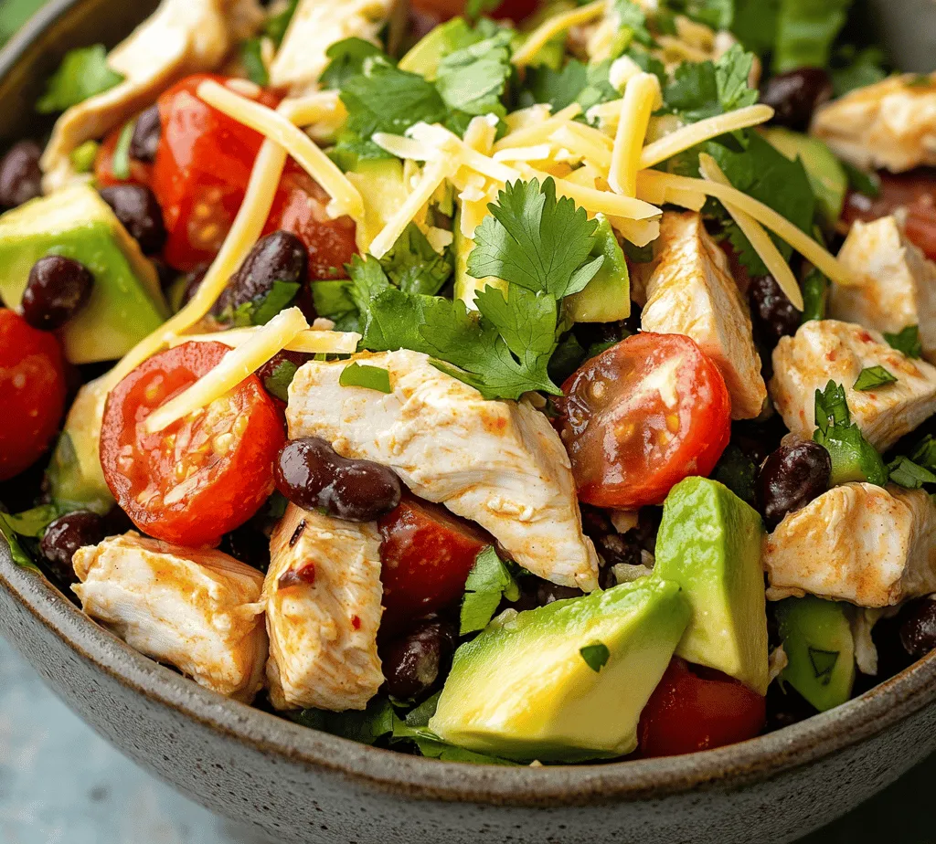 Tex-Mex cuisine is a vibrant and hearty fusion of Mexican and American culinary traditions, celebrated for its bold flavors and fresh ingredients. Among the many delightful dishes it offers, the Tex-Mex Chopped Chicken Salad stands out as a colorful and nutritious option that can be enjoyed for any meal or gathering. This salad not only embodies the essence of Tex-Mex flavors but is also a canvas for various ingredients, allowing for customization based on personal preferences or seasonal availability.