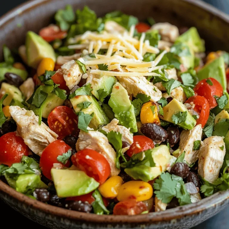 Tex-Mex cuisine is a vibrant and hearty fusion of Mexican and American culinary traditions, celebrated for its bold flavors and fresh ingredients. Among the many delightful dishes it offers, the Tex-Mex Chopped Chicken Salad stands out as a colorful and nutritious option that can be enjoyed for any meal or gathering. This salad not only embodies the essence of Tex-Mex flavors but is also a canvas for various ingredients, allowing for customization based on personal preferences or seasonal availability.