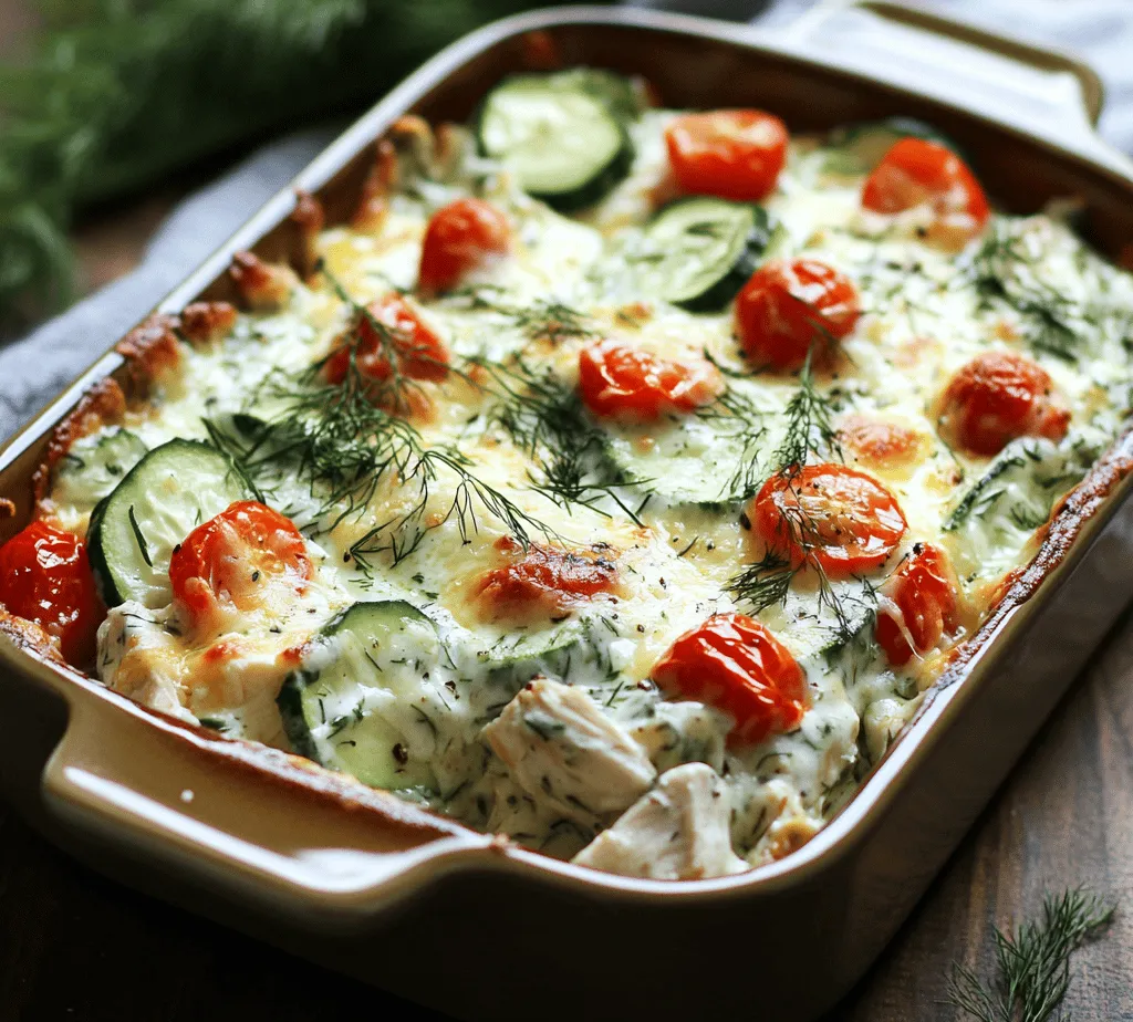 In the world of busy weeknight dinners, dump-and-bake recipes have emerged as a favorite among home cooks and food enthusiasts alike. These recipes are designed for simplicity and convenience, allowing you to prepare a wholesome meal with minimal fuss. One dish that perfectly embodies this trend is the Dump-and-Bake Chicken Tzatziki Casserole. This vibrant recipe combines the rich flavors of traditional Greek tzatziki sauce with hearty ingredients, creating a balanced meal that is both satisfying and healthy.