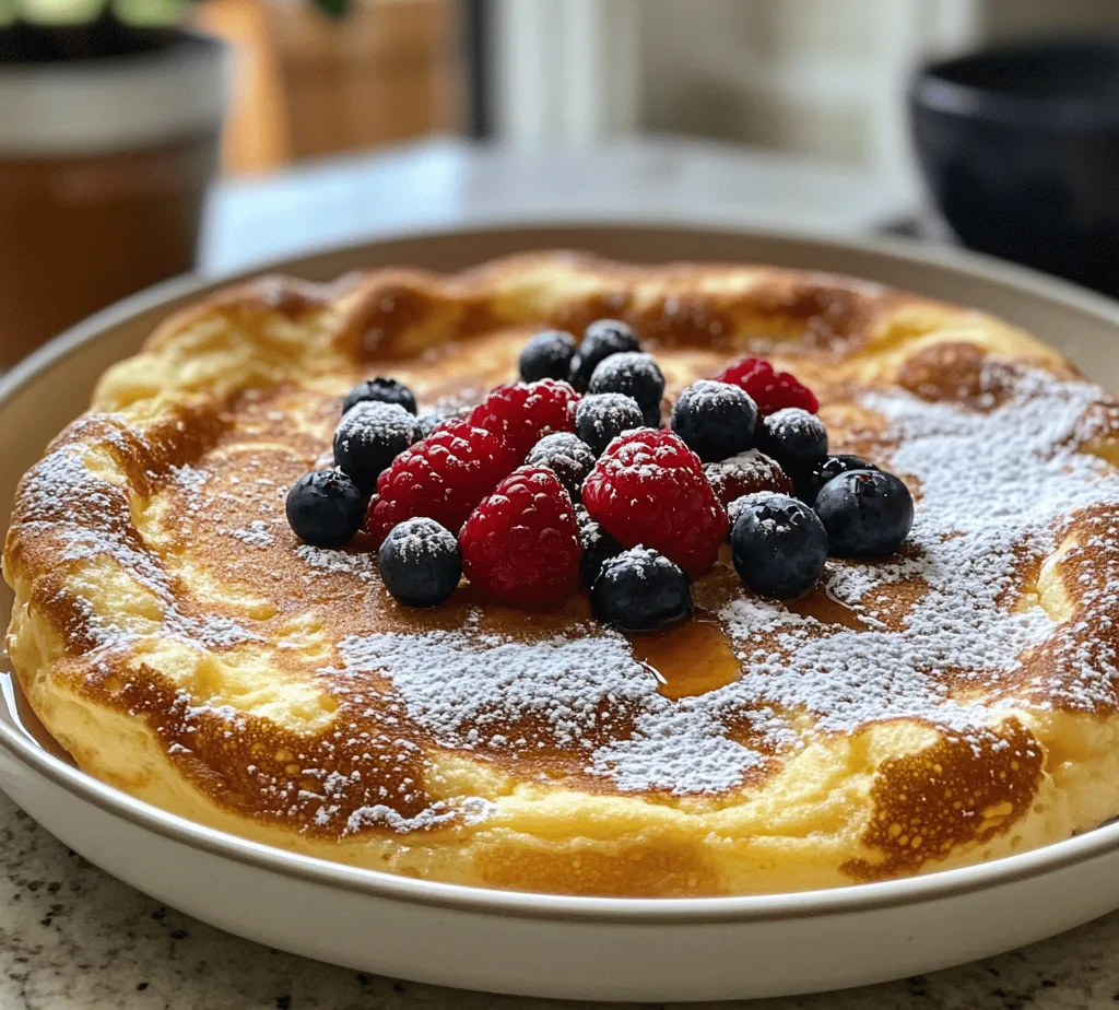 Delving into the history of the Fluffy Baked German Pancake reveals a fascinating narrative that intertwines culinary innovation with cultural exchange. The dish, often referred to as a Dutch Baby in the United States, actually originated from the German pancake tradition. Its roots can be traced back to the 19th century in Germany, where a similar pancake called 