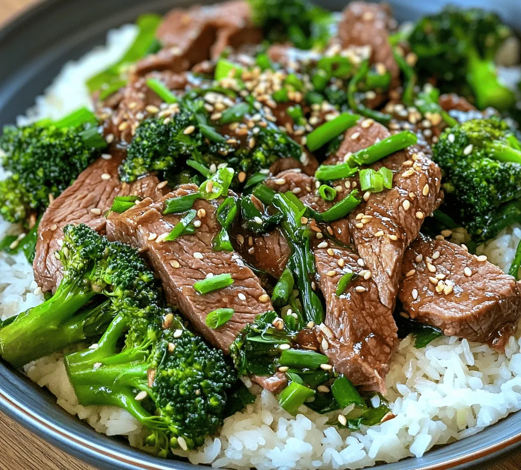 Flank steak is a popular choice for stir-frying, and for good reason. This cut of beef is known for its rich flavor and tenderness when cooked properly. Sourced from the abdominal muscles of the cow, flank steak is relatively lean, making it a healthier option compared to other cuts. When sliced against the grain, it becomes incredibly tender, providing a satisfying bite that pairs beautifully with the crisp vegetables in this dish.