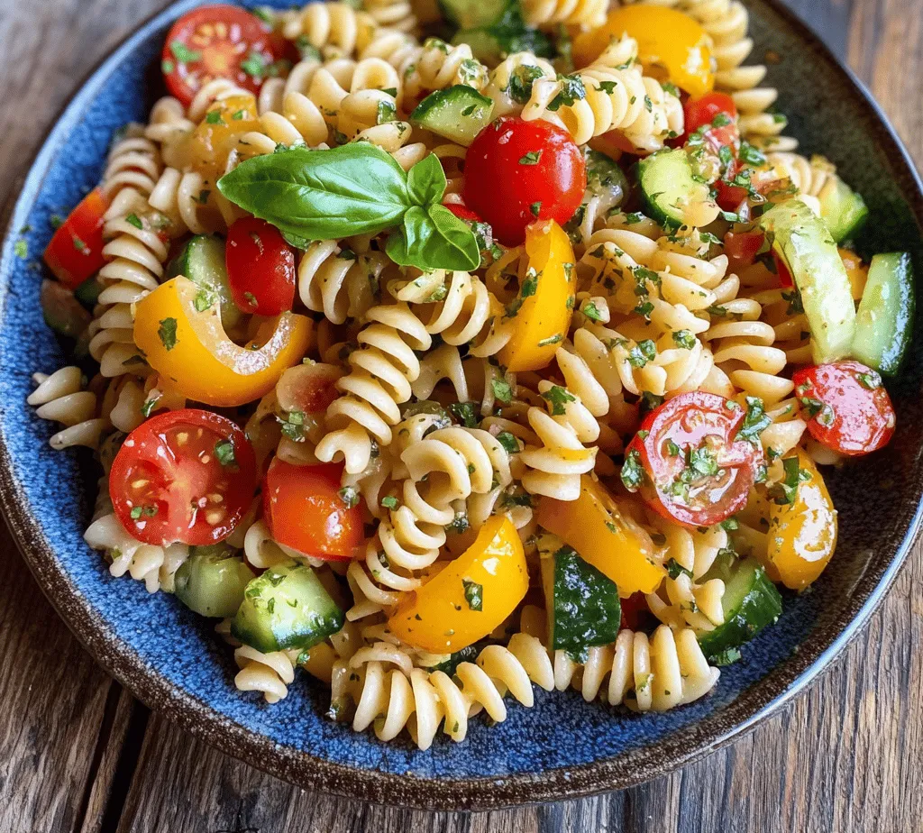 To truly appreciate the Lemon Basil Pasta Salad, it's essential to understand the role of each ingredient. Each component not only contributes to the overall flavor but also offers unique health benefits.