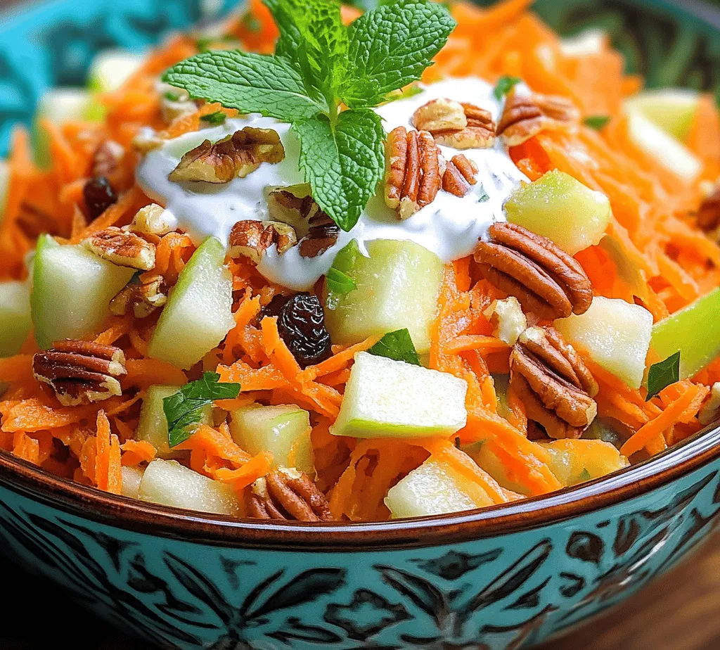 In a world where health-conscious eating is becoming increasingly important, the Crunchy Carrot Apple Delight stands out as a vibrant and nutritious option for both everyday meals and special occasions. This delightful dish not only brings a burst of color to your plate but also combines the natural sweetness of apples with the earthy crunch of carrots, creating a unique flavor profile that tantalizes the taste buds.