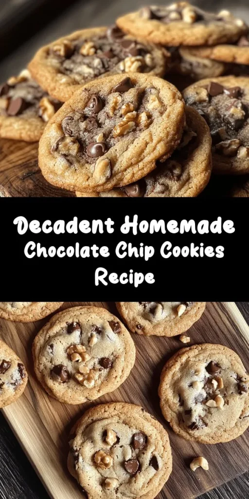 Indulge in the ultimate treat with these Heavenly Chocolate Chip Cookies! Soft, chewy, and loaded with rich semi-sweet chocolate chips, this easy recipe will become your go-to for any occasion. Mix butter, sugars, and eggs, then fold in the chocolate and optional walnuts for a delightful crunch. In just 30 minutes, you’ll have 24 delicious cookies to share—or keep all to yourself! Perfect for snacks, desserts, or a cozy gathering. Enjoy the sweet moments!